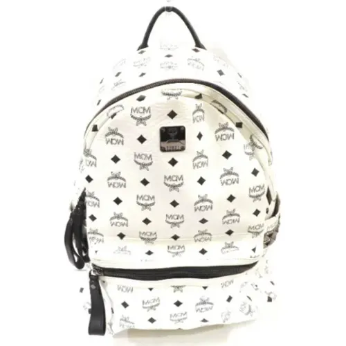 Pre-owned Canvas backpacks , female, Sizes: ONE SIZE - MCM Pre-owned - Modalova