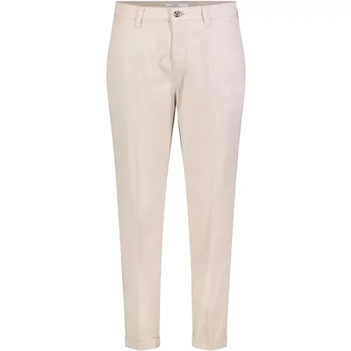 Authentische Stretch-Chino-Hose , Damen, Größe: XL - MAC - Modalova