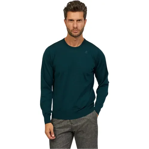 Sebastien Schwerer Pullover mit Taktilem Muster , Herren, Größe: 2XL - K-way - Modalova