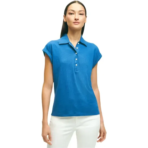 Poloshirt , Damen, Größe: M - Brooks Brothers - Modalova