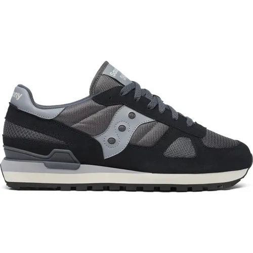 Anthracite Sneakers for Unparalleled Comfort , male, Sizes: 10 1/2 UK, 9 UK, 8 1/2 UK, 7 1/2 UK - Saucony - Modalova