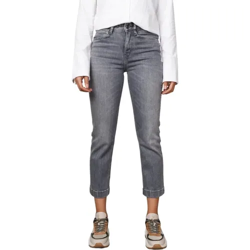 Cropped Jeans - Trendy and Versatile , female, Sizes: W27 - drykorn - Modalova