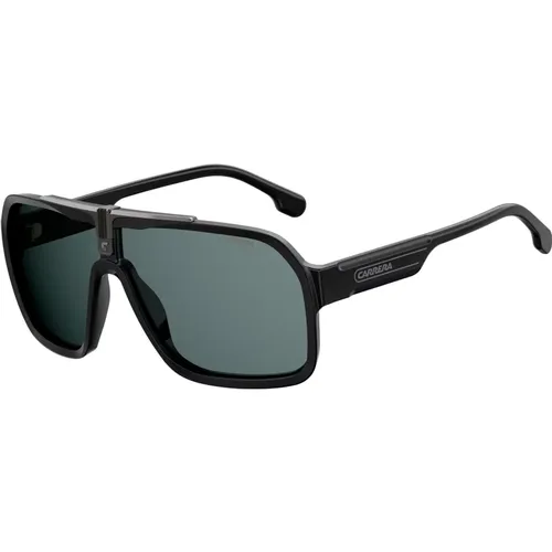 Schwarze/Graue Sonnenbrille , Herren, Größe: 64 MM - Carrera - Modalova