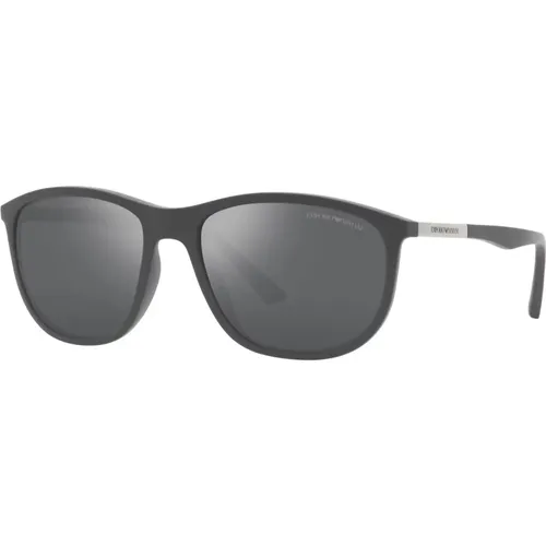 Matte Grey/Grey Sonnenbrille EA 4201,Sunglasses - Emporio Armani - Modalova