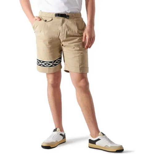 Trousers , male, Sizes: S - White Sand - Modalova