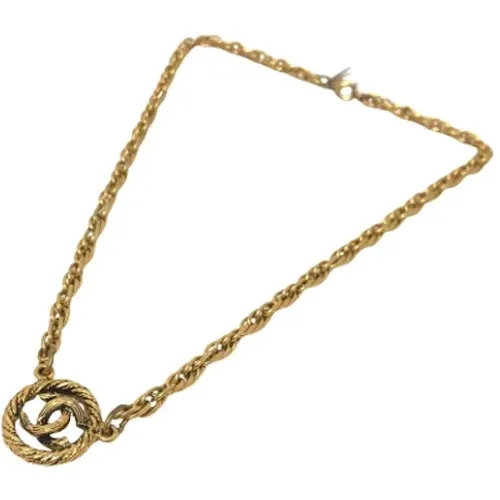 Pre-owned Metal chanel-jewelry , female, Sizes: ONE SIZE - Chanel Vintage - Modalova