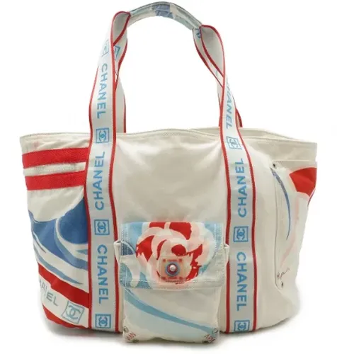 Pre-owned Canvas totes , female, Sizes: ONE SIZE - Chanel Vintage - Modalova