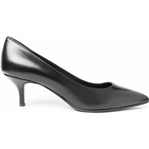 Leather Zaffiro Coloregro Salon Shoes , female, Sizes: 7 1/2 UK, 2 1/2 UK, 4 UK, 6 1/2 UK, 5 UK - Roberto Festa - Modalova