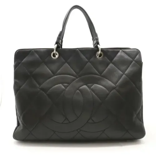 Pre-owned Leather totes , female, Sizes: ONE SIZE - Chanel Vintage - Modalova