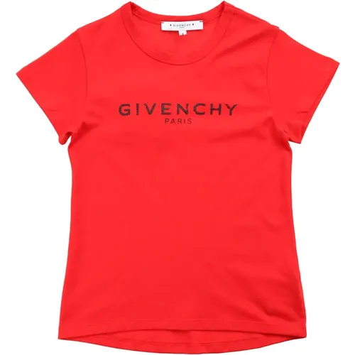 Logo Kinder T-Shirt 100% Baumwolle - Givenchy - Modalova