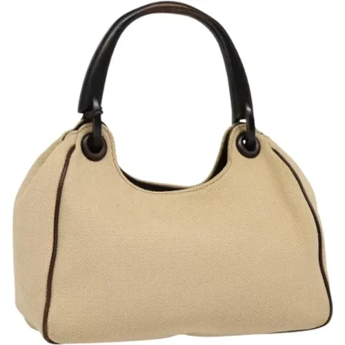 Pre-owned Canvas handbags , female, Sizes: ONE SIZE - Gucci Vintage - Modalova