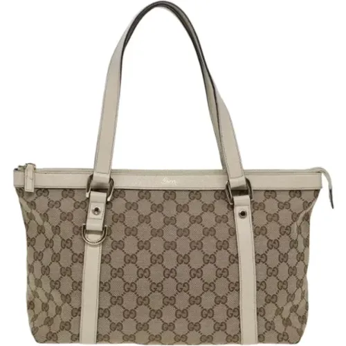 Pre-owned Canvas gucci-bags , female, Sizes: ONE SIZE - Gucci Vintage - Modalova