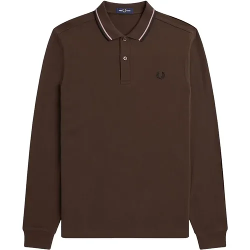 Burnt Tobacco Polo Set , male, Sizes: S - Fred Perry - Modalova