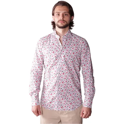 Heritage print shirt , male, Sizes: L - Xacus - Modalova