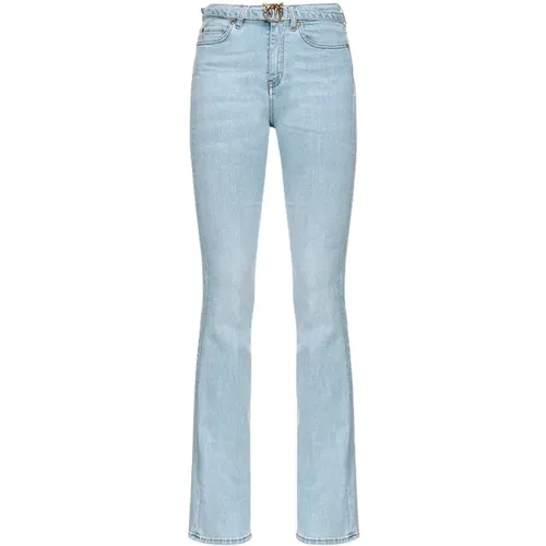 Boot-cut Jeans , Damen, Größe: W29 - pinko - Modalova