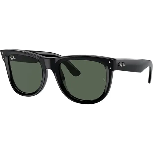 Wayfarer Reverse Sonnenbrille Grüne Linse , unisex, Größe: 53 MM - Ray-Ban - Modalova