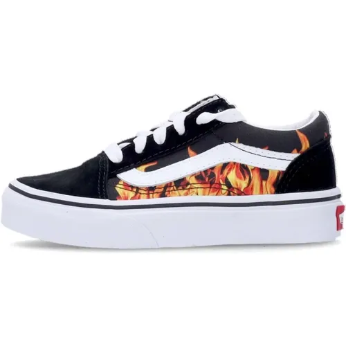 Flammenmuster Niedriger Sneaker - Vans - Modalova