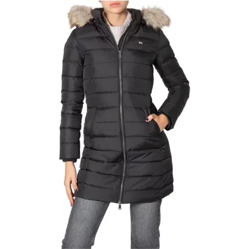 Hooded Zip Jacket for Women , female, Sizes: XS - Tommy Jeans - Modalova