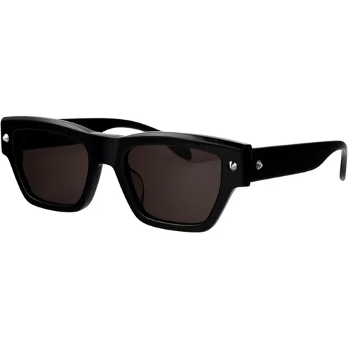 Stylische Sonnenbrille Am0409S , Herren, Größe: 53 MM - alexander mcqueen - Modalova