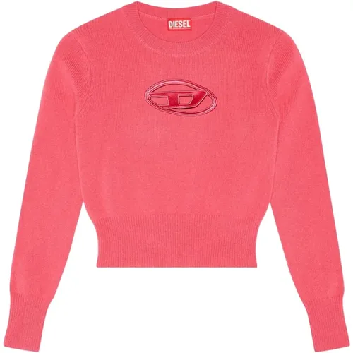 Watermelon Sweater , female, Sizes: S, M - Diesel - Modalova