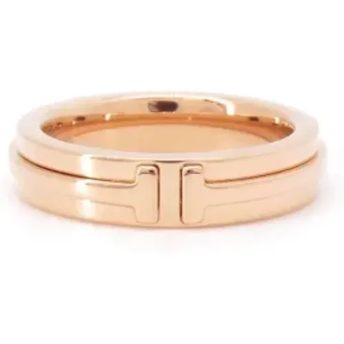 Pre-owned Rose Gold rings , female, Sizes: ONE SIZE - Tiffany & Co. Pre-owned - Modalova