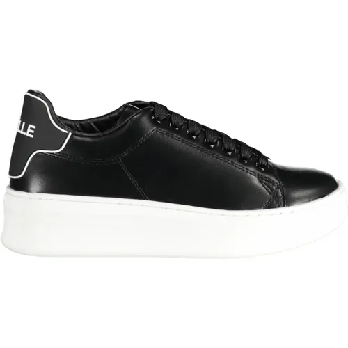 Sporty Lace-Up Sneakers Contrast Details , female, Sizes: 7 UK, 3 UK, 4 UK, 2 UK, 6 UK - Gaëlle Paris - Modalova