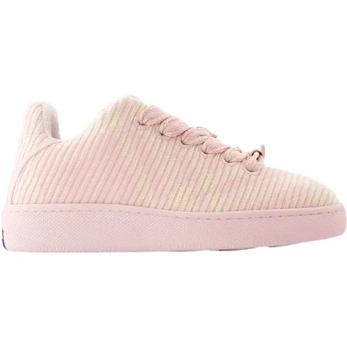 LF Box Knit Sneakers - - Synthetic - , female, Sizes: 5 1/2 UK, 5 UK, 4 UK, 3 UK, 2 UK - Burberry - Modalova