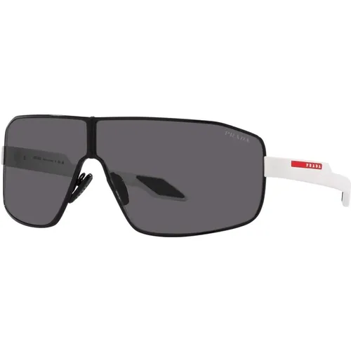 Schwarz/Graue Sonnenbrille PS 54Ys , Herren, Größe: ONE Size - Prada - Modalova