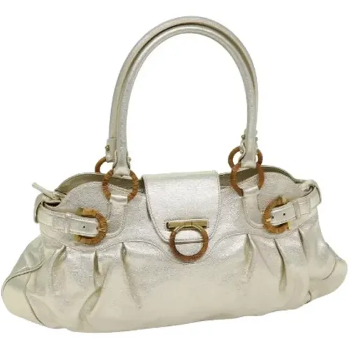 Pre-owned Leather handbags , female, Sizes: ONE SIZE - Salvatore Ferragamo Pre-owned - Modalova