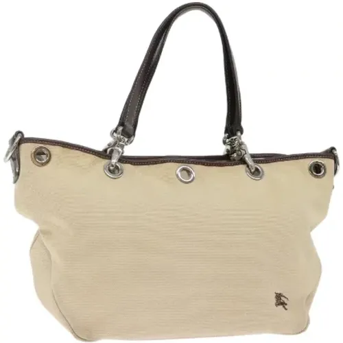 Pre-owned Canvas handbags , female, Sizes: ONE SIZE - Burberry Vintage - Modalova