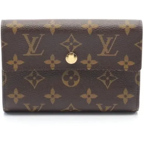 Pre-owned Canvas wallets , female, Sizes: ONE SIZE - Louis Vuitton Vintage - Modalova