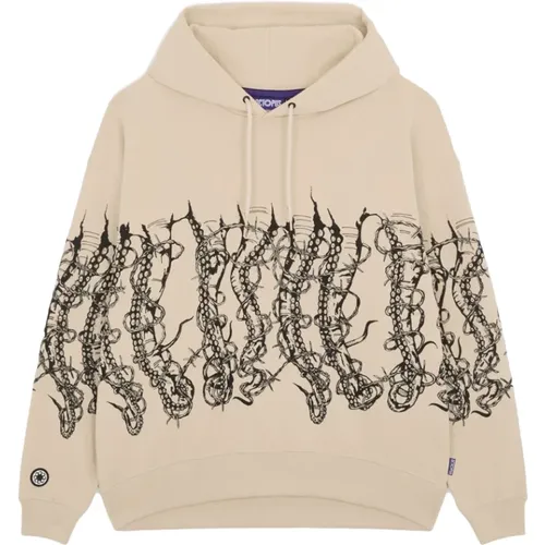 Stacheldraht Hoodie für Männer - Octopus - Modalova