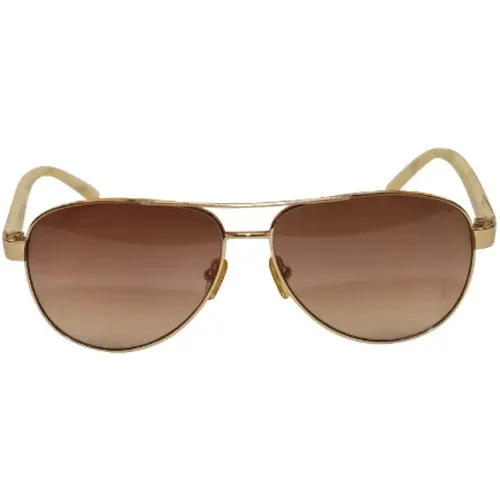 Pre-owned Metal sunglasses , female, Sizes: ONE SIZE - Ralph Lauren Pre-owned - Modalova