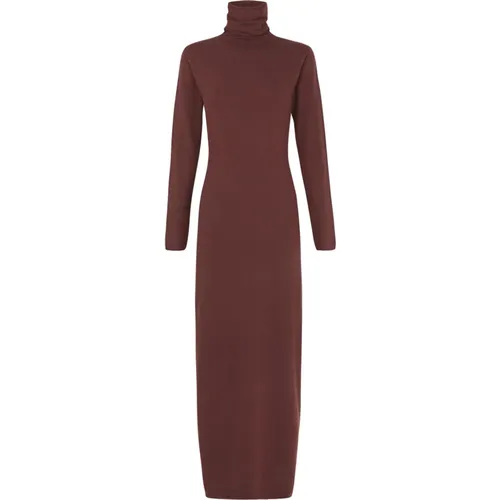 Gajo, burgundy knit dress , female, Sizes: M, S, L, 2XL, XL - Cortana - Modalova