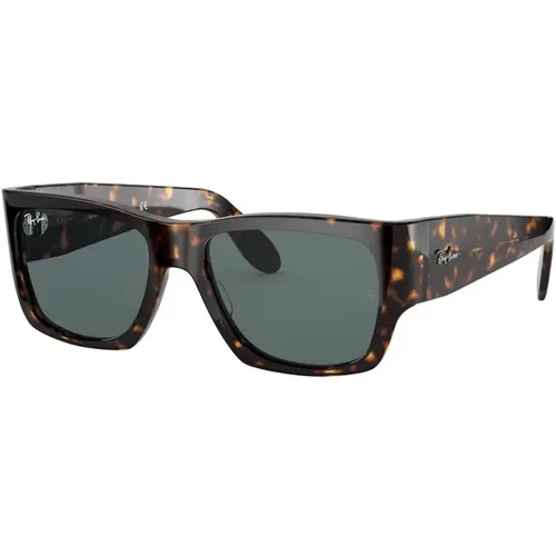 Wayfarer Nomad Sunglasses Blue Lenses , unisex, Sizes: 54 MM - Ray-Ban - Modalova