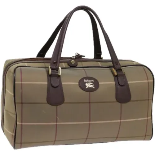 Pre-owned Nylon travel-bags , female, Sizes: ONE SIZE - Burberry Vintage - Modalova