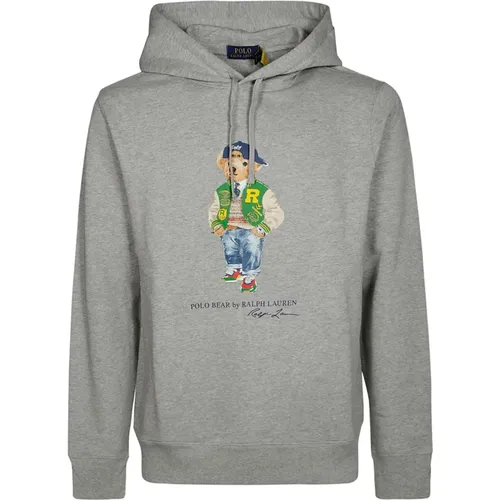 Bären Hoodie Pullover , Herren, Größe: L - Ralph Lauren - Modalova