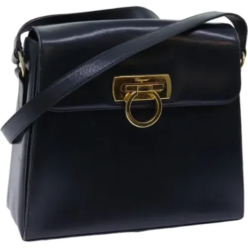 Pre-owned Leather crossbody-bags , female, Sizes: ONE SIZE - Salvatore Ferragamo Pre-owned - Modalova