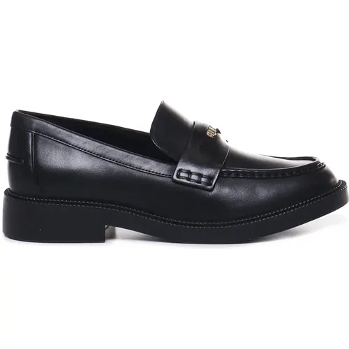 Lambskin Loafers Flat Shoes , female, Sizes: 3 1/2 UK, 5 1/2 UK, 4 1/2 UK, 4 UK, 3 UK - Michael Kors - Modalova