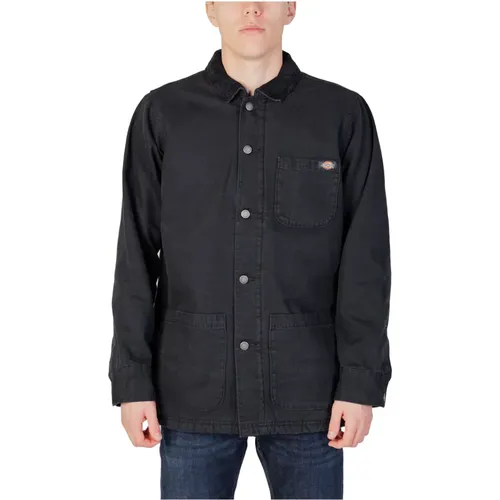 Canvas Duck Jacke , Herren, Größe: L - Dickies - Modalova