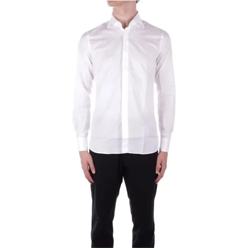 Button-Up Shirt , male, Sizes: 3XL, XL, S, L - Tagliatore - Modalova