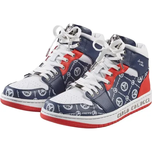 Unique High Sneaker Dal Maso , unisex, Sizes: 9 UK, 5 UK, 11 UK, 10 UK, 7 UK, 6 UK, 8 UK - carlo colucci - Modalova