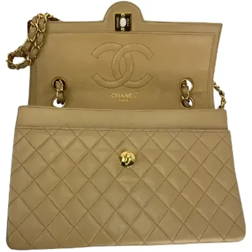 Gebrauchte Schultertasche, gesteppte CC Einzelklappe Kettenhandtasche - Chanel Vintage - Modalova