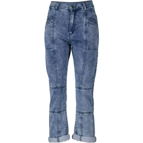Cropped Jeans - Stilvoll und Trendig , Damen, Größe: XL - 10Days - Modalova
