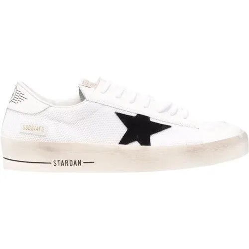 Leather Sneakers with Lace Closure , male, Sizes: 9 UK, 10 UK - Golden Goose - Modalova
