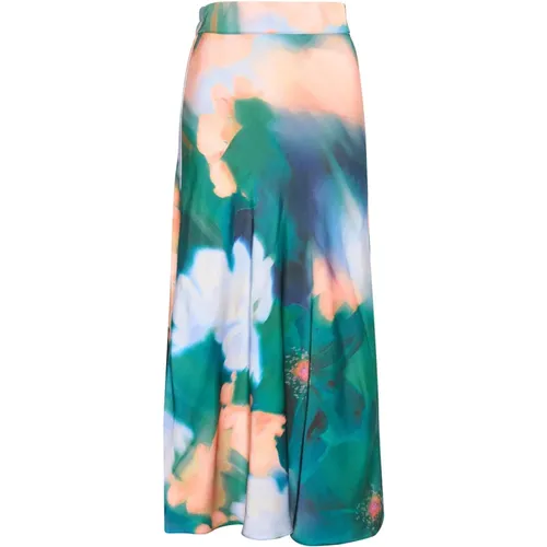 Blurry Flower Skirt , female, Sizes: XS - InWear - Modalova