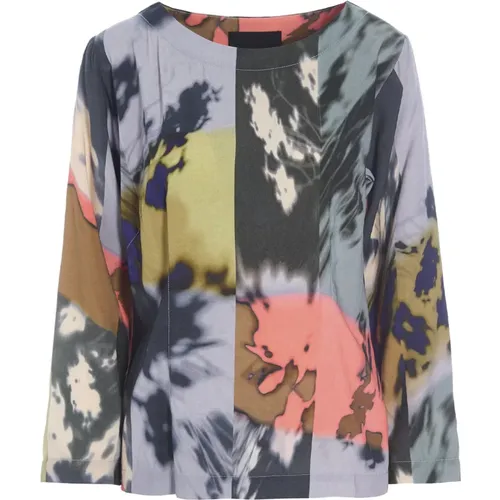 Shadow Collage Blouse Dramatic Print , female, Sizes: M, 2XL, S, XS, L, XL - Bitte Kai Rand - Modalova