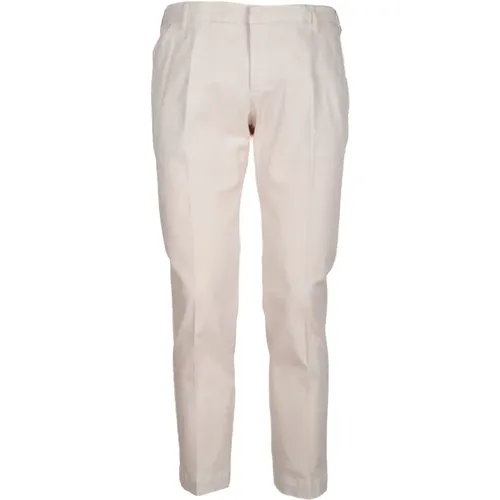Slim Fit Capri Pants in Butter Cotton , male, Sizes: W42, W40, W35, W36, W38 - Entre amis - Modalova