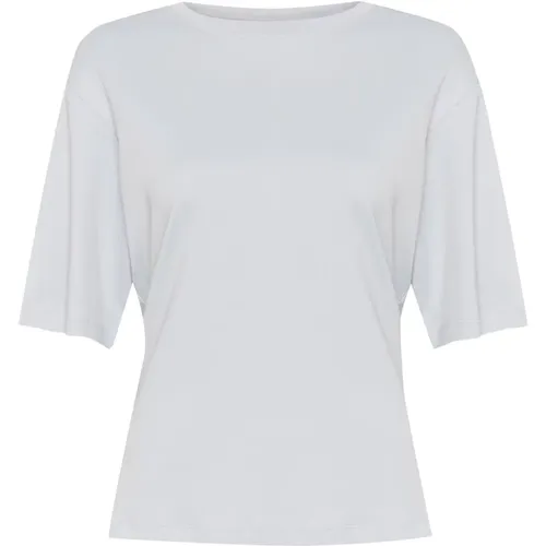 Feminines Tee Top Perl Blau - Karen by Simonsen - Modalova