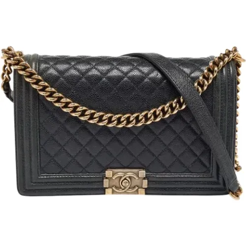 Pre-owned Leather chanel-bags , female, Sizes: ONE SIZE - Chanel Vintage - Modalova